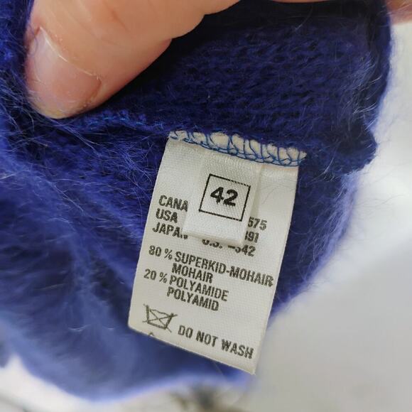 Escada By SRB Pullover Mohair Sweater Womens Size 42 Made In Germany - Picture 13 of 14